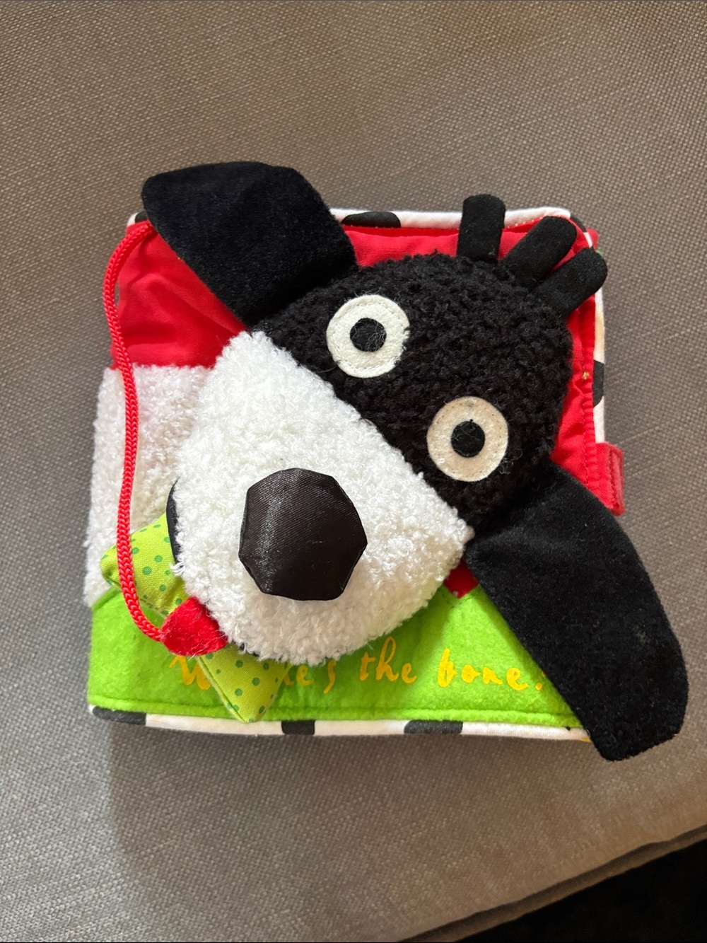 Where’s the bone? Soft book!